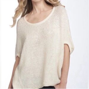 Free People Oversized Sequins Sweater